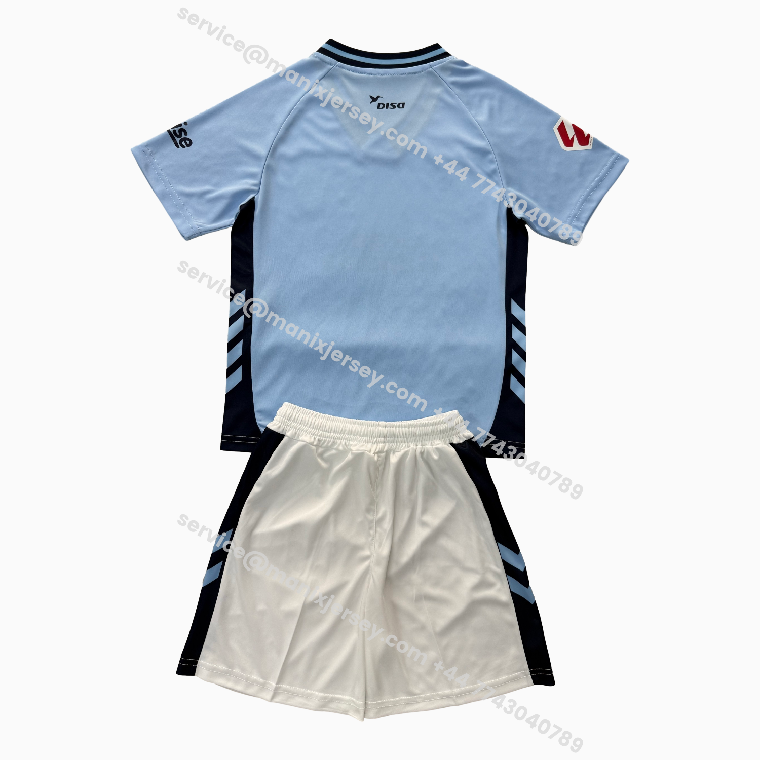 ManixJersey.com | Las Palmas 25-26 Away Men's Adult Jersey Set - Fans Version -Customize Name, Number and Patch | Worldwide Shipping