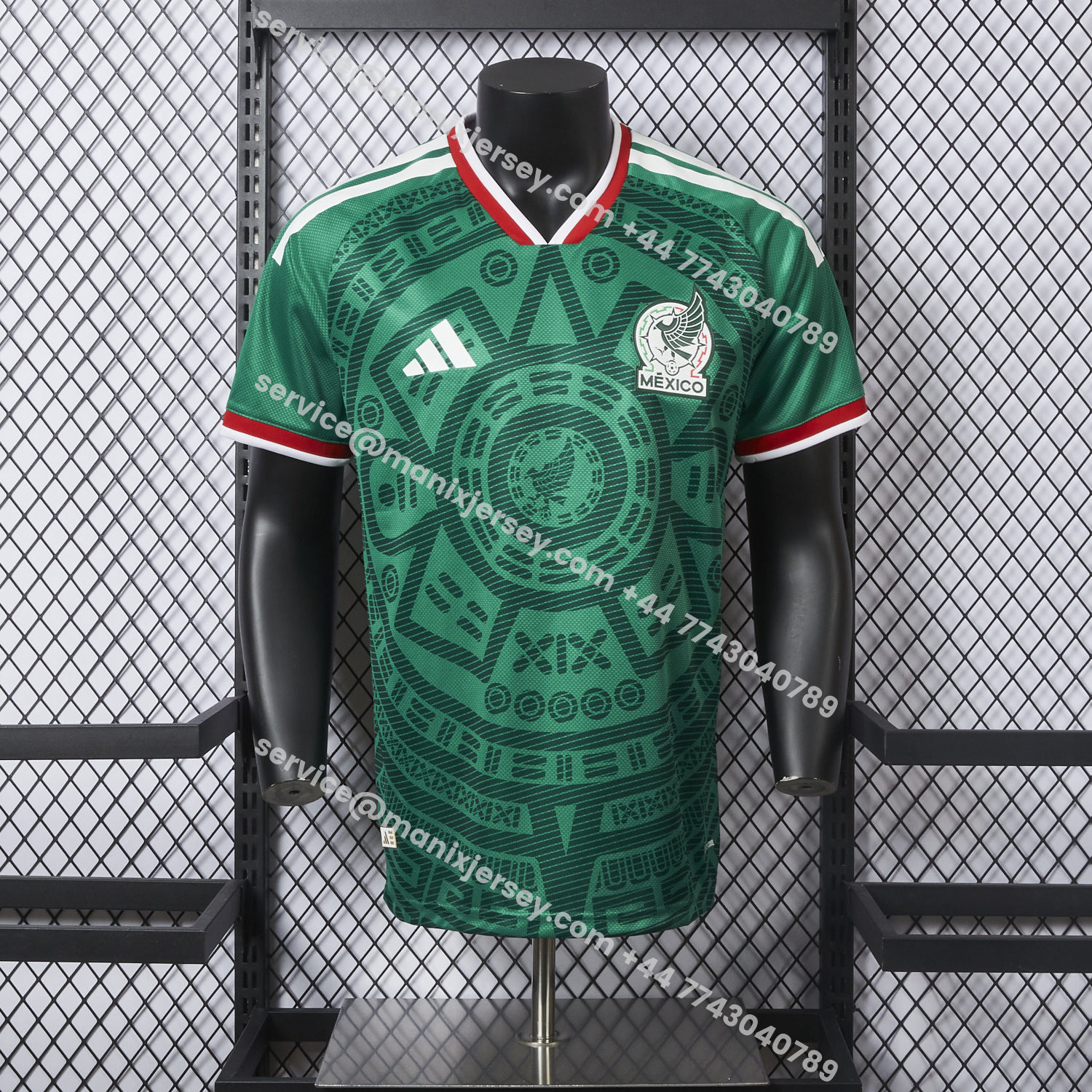 ManixJersey.com | Mexico 25-26 Home Jersey (Leaked Version) - Player Version -Customize Name, Number and Patch | Worldwide Shipping