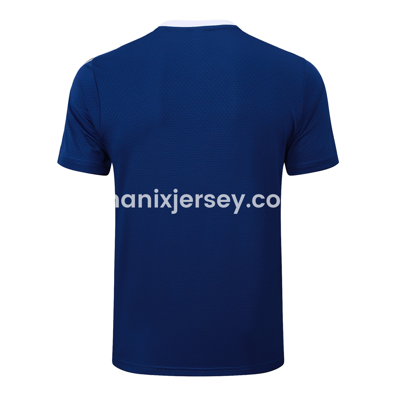 ManixJersey.com | Arsenal 25-26 Throwback Trefoil Short-Sleeve Training Set - Royal Blue Top and Shorts -Customize Name, Number and Patch | Worldwide Shipping