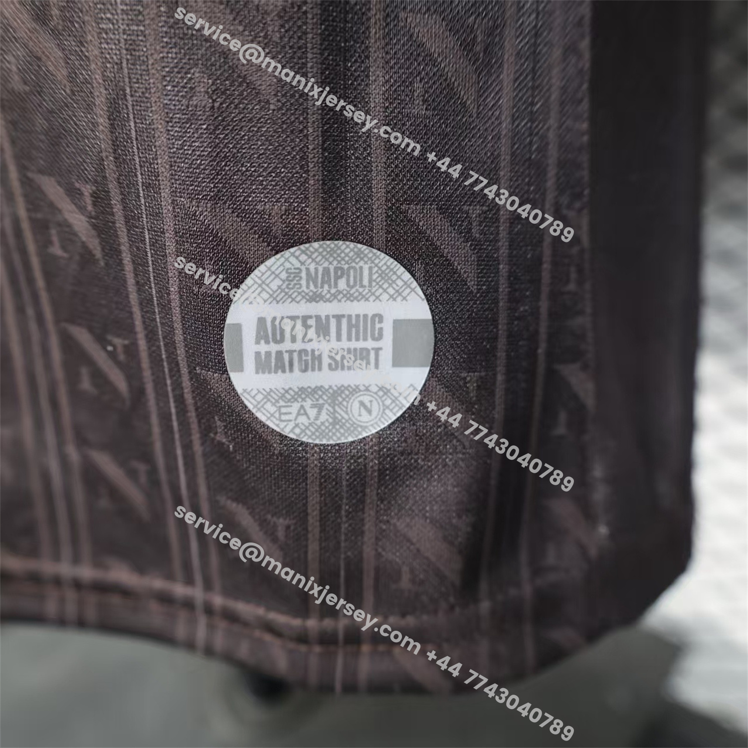 ManixJersey.com | Napoli 25-26 Third Black Jersey - Player Version -Customize Name, Number and Patch | Worldwide Shipping