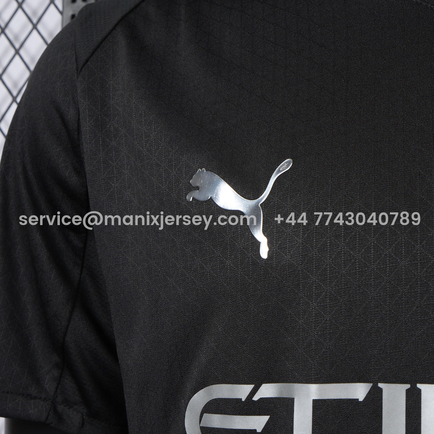 ManixJersey.com | Manchester City 25-26 Away Black Jersey - Player Version -Customize Name, Number and Patch | Worldwide Shipping