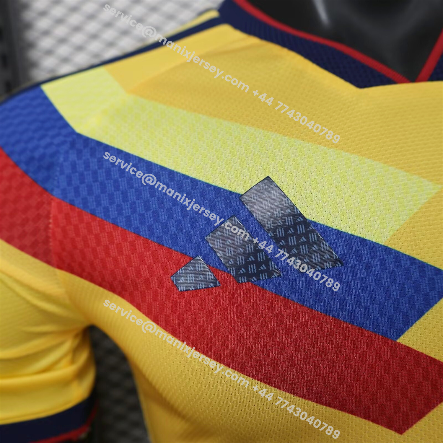 ManixJersey.com | Colombia 2026 Shoulder Stripes Special Jersey - Player Version -Customize Name, Number and Patch | Worldwide Shipping