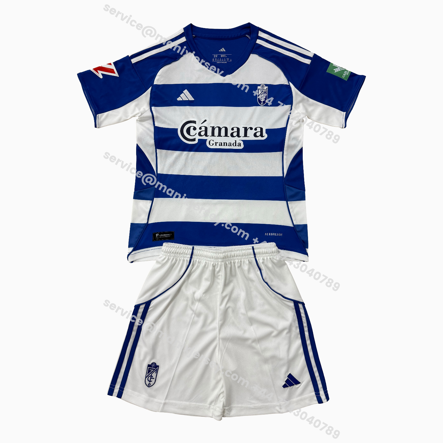 ManixJersey.com | Granada 25-26 Away Men's Adult Jersey Set - Fans Version -Customize Name, Number and Patch | Worldwide Shipping