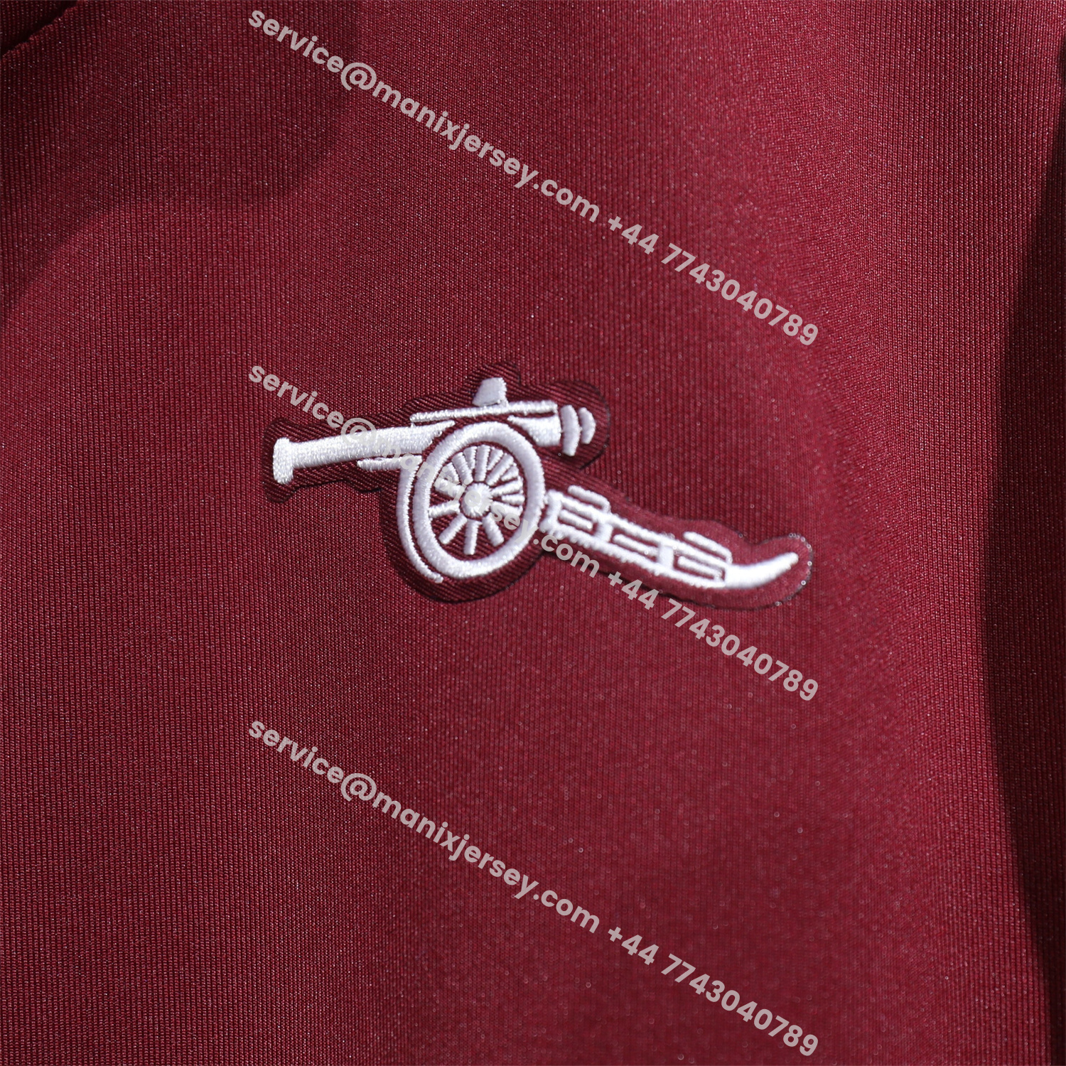 ManixJersey.com | Arsenal 25-26 Jacket Training Tracksuit - Red Throwback Jackets & Red Pants -Customize Name, Number and Patch | Worldwide Shipping