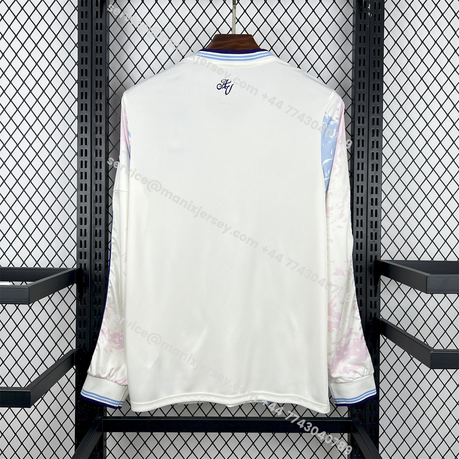 ManixJersey.com | Aston Villa 25-26 Third Long Sleeves Jersey - Fans Version -Customize Name, Number and Patch | Worldwide Shipping