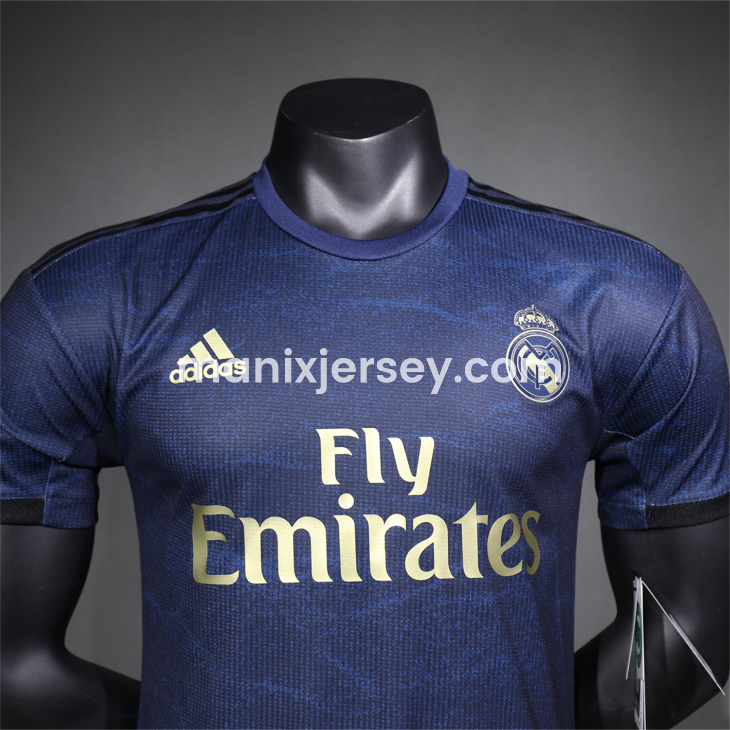 ManixJersey.com | Retro Real Madrid 2019-20 Away Jersey - Player Version -Customize Name, Number and Patch | Worldwide Shipping