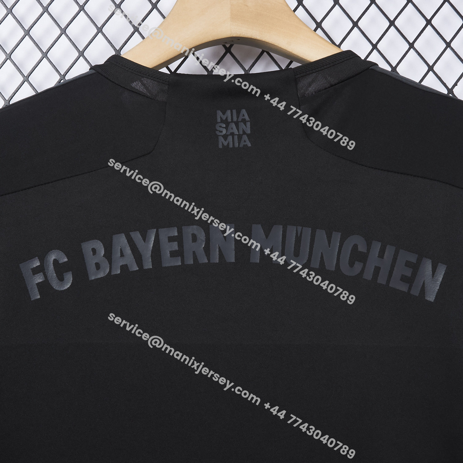 ManixJersey.com | Retro Bayern Munich 2023-24 Black Special Jersey -Customize Name, Number and Patch | Worldwide Shipping
