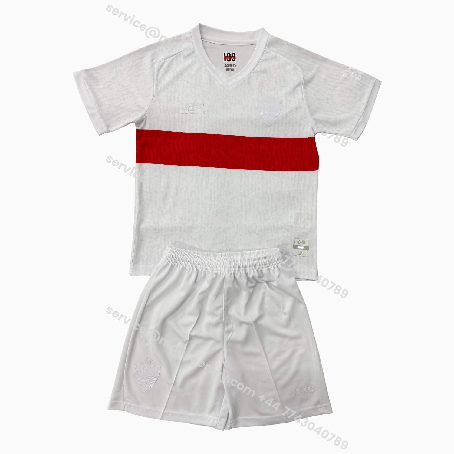 ManixJersey.com | Stuttgart 25-26 100th Anniversary Men's Adult Jersey Set - Fans Version -Customize Name, Number and Patch | Worldwide Shipping