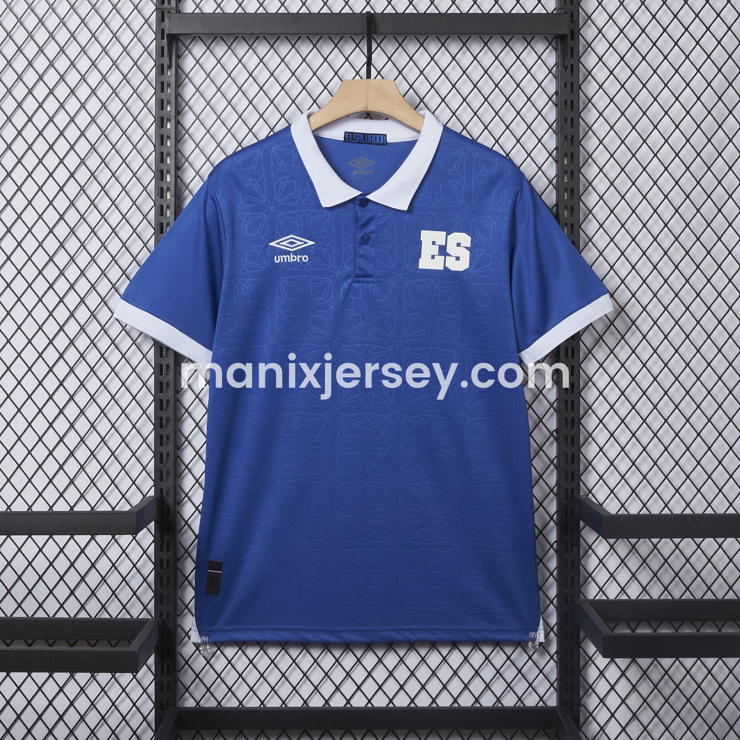 ManixJersey.com | El Salvador 2025-26 Home Jersey - Fans Version -Customize Name, Number and Patch | Worldwide Shipping