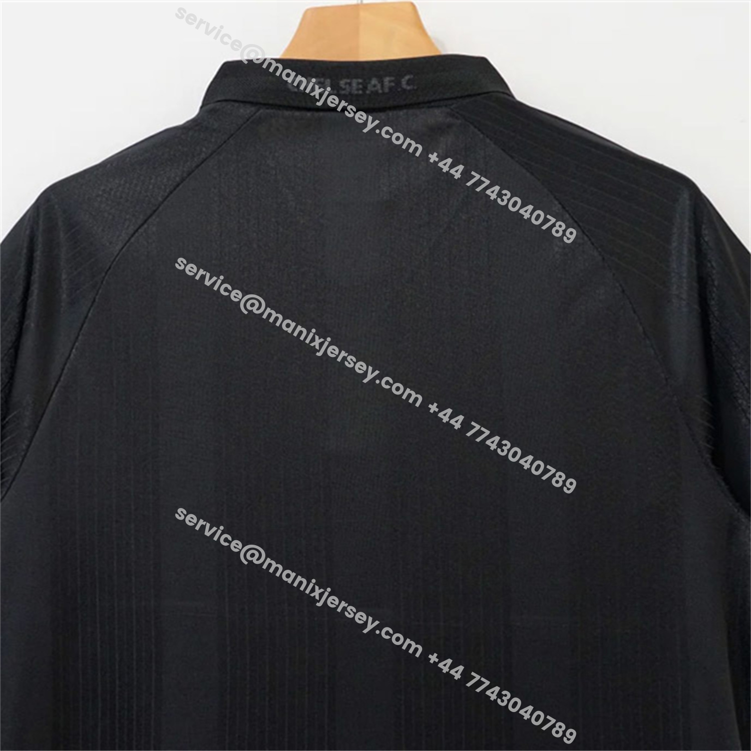 ManixJersey.com | Retro C.H.E.L.S.E.A 1998 Pure Black Special Jersey -Customize Name, Number and Patch | Worldwide Shipping