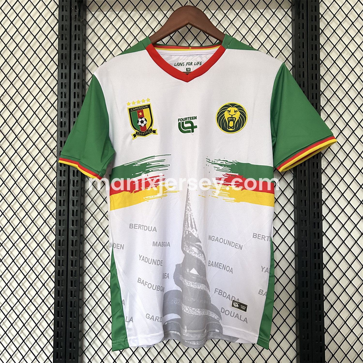ManixJersey.com | Cameroon 25-26 Third Jersey - Fans Version -Customize Name, Number and Patch | Worldwide Shipping