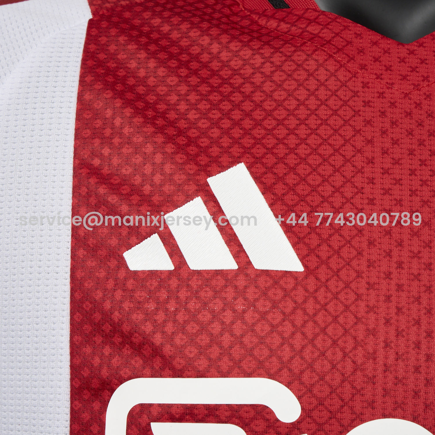 ManixJersey.com | Ajax 25-26 Home Jersey - Player Version -Customize Name, Number and Patch | Worldwide Shipping