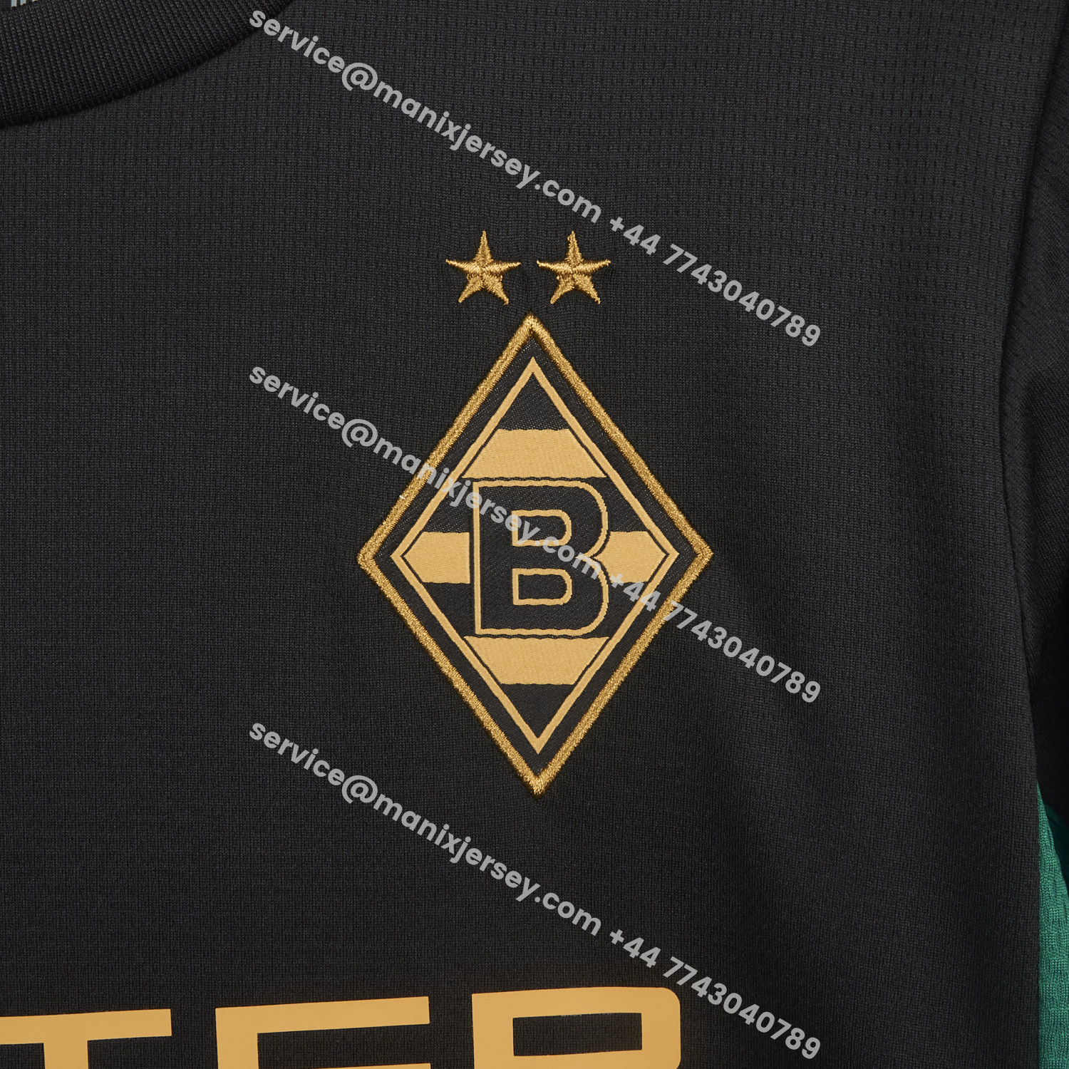 Borussia Mönchengladbach 26-27 Away Black Jersey - Fans Version:football jersey mysite: unitedjerseyfootball 邓江浪:football