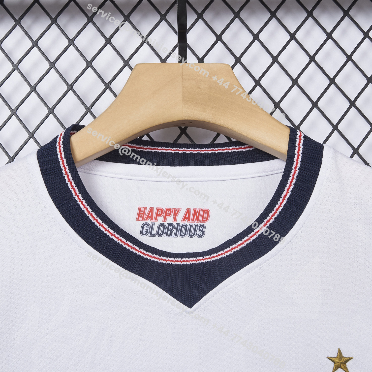 ManixJersey.com | England 2026 Home Jersey - Fans Version -Customize Name, Number and Patch | Worldwide Shipping