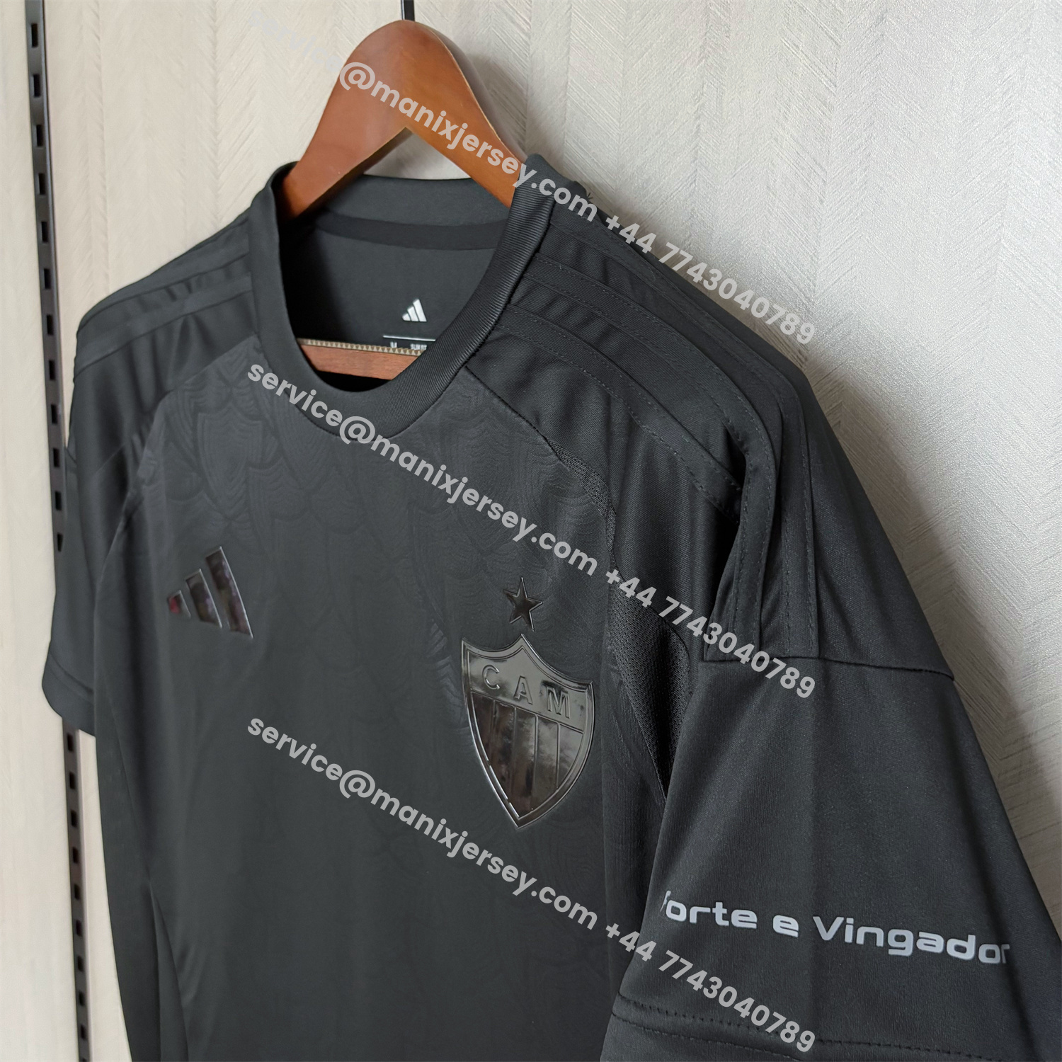 ManixJersey.com | Atletico Mineiro 25-26 Black Unsponsored Special Jersey - Fans Version -Customize Name, Number and Patch | Worldwide Shipping