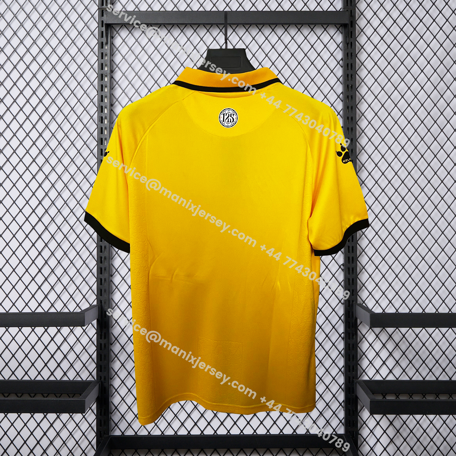 ManixJersey.com | RCD Espanyol 25-26 125th Anniversary Yellow Jersey - Fans Version -Customize Name, Number and Patch | Worldwide Shipping