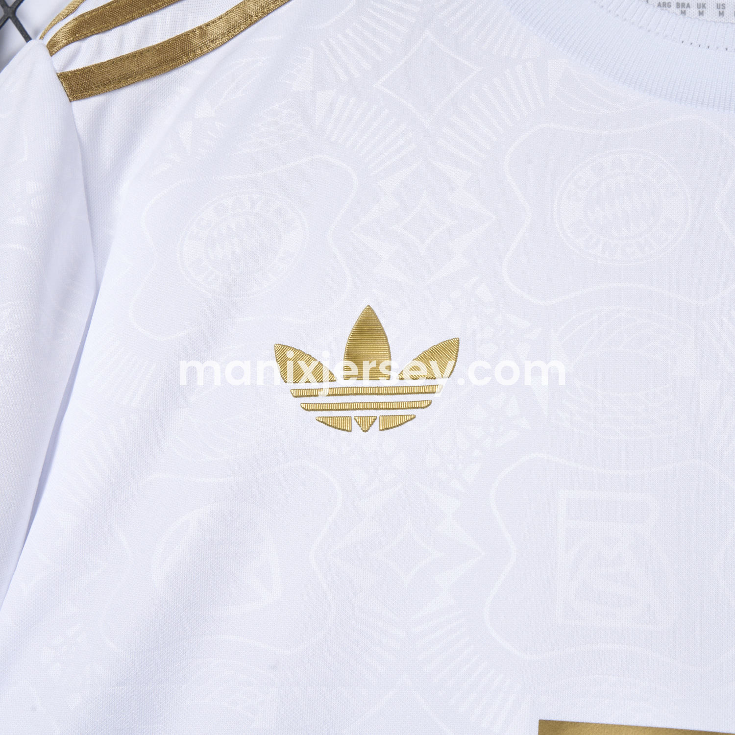 ManixJersey.com | Bayern Munich 2025 White 125th Anniversary Jersey - Fans Version -Customize Name, Number and Patch | Worldwide Shipping