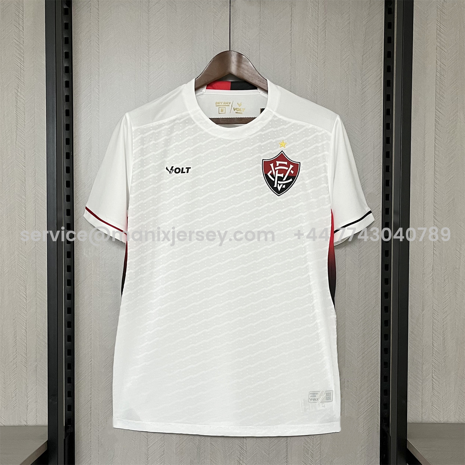 ManixJersey.com | Esporte Clube Vitória 25-26 Away Jersey - Fans Version -Customize Name, Number and Patch | Worldwide Shipping