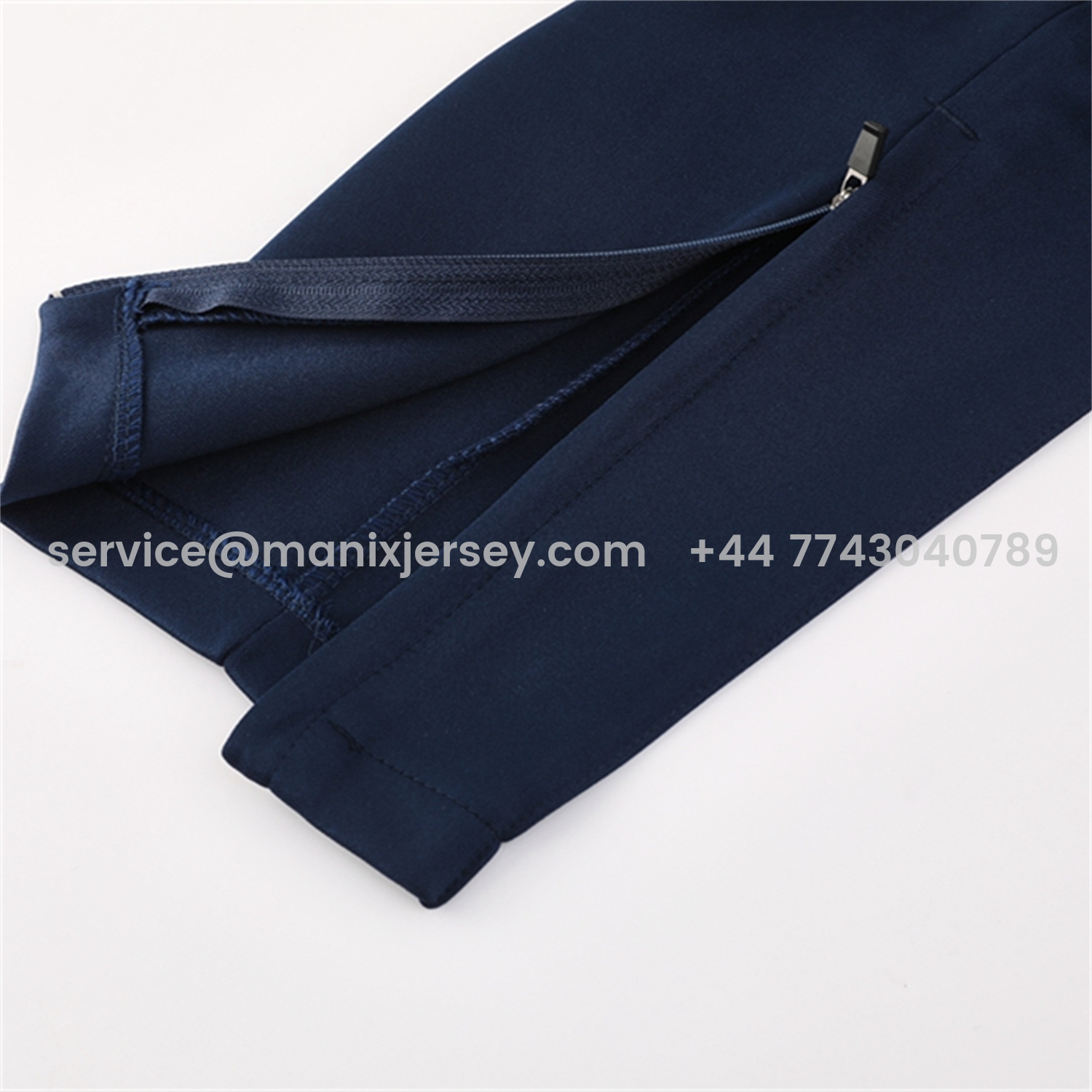 ManixJersey.com | Arsenal 25-26 Jacket Training Tracksuit - Red Blue Throwback Jackets & Blue Pants -Customize Name, Number and Patch | Worldwide Shipping