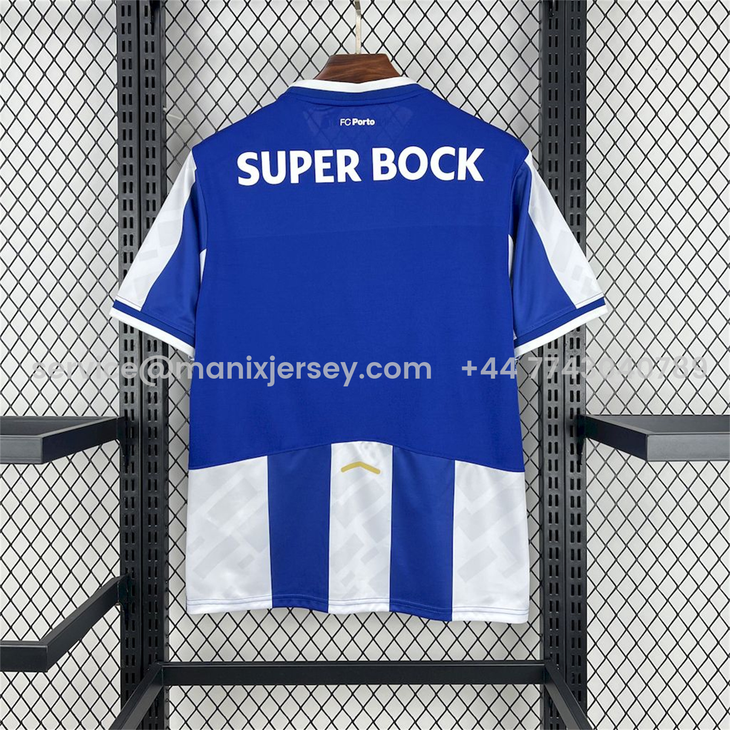 ManixJersey.com | Porto 25-26 Home Stadium Jersey - Fans Version -Customize Name, Number and Patch | Worldwide Shipping