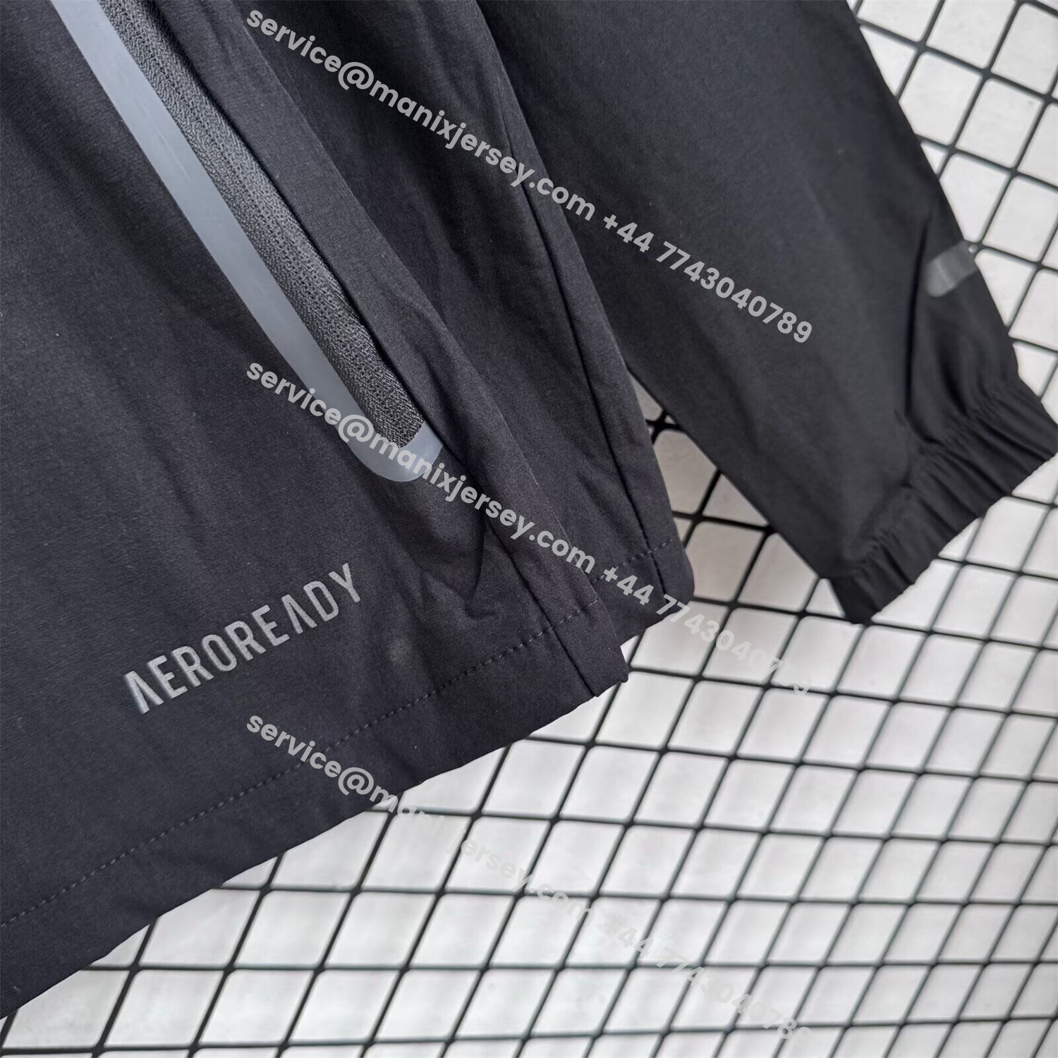 ManixJersey.com | Paris FC 25-26 Windbreaker Training Set - Black Yellow Top and Pants -Customize Name, Number and Patch | Worldwide Shipping