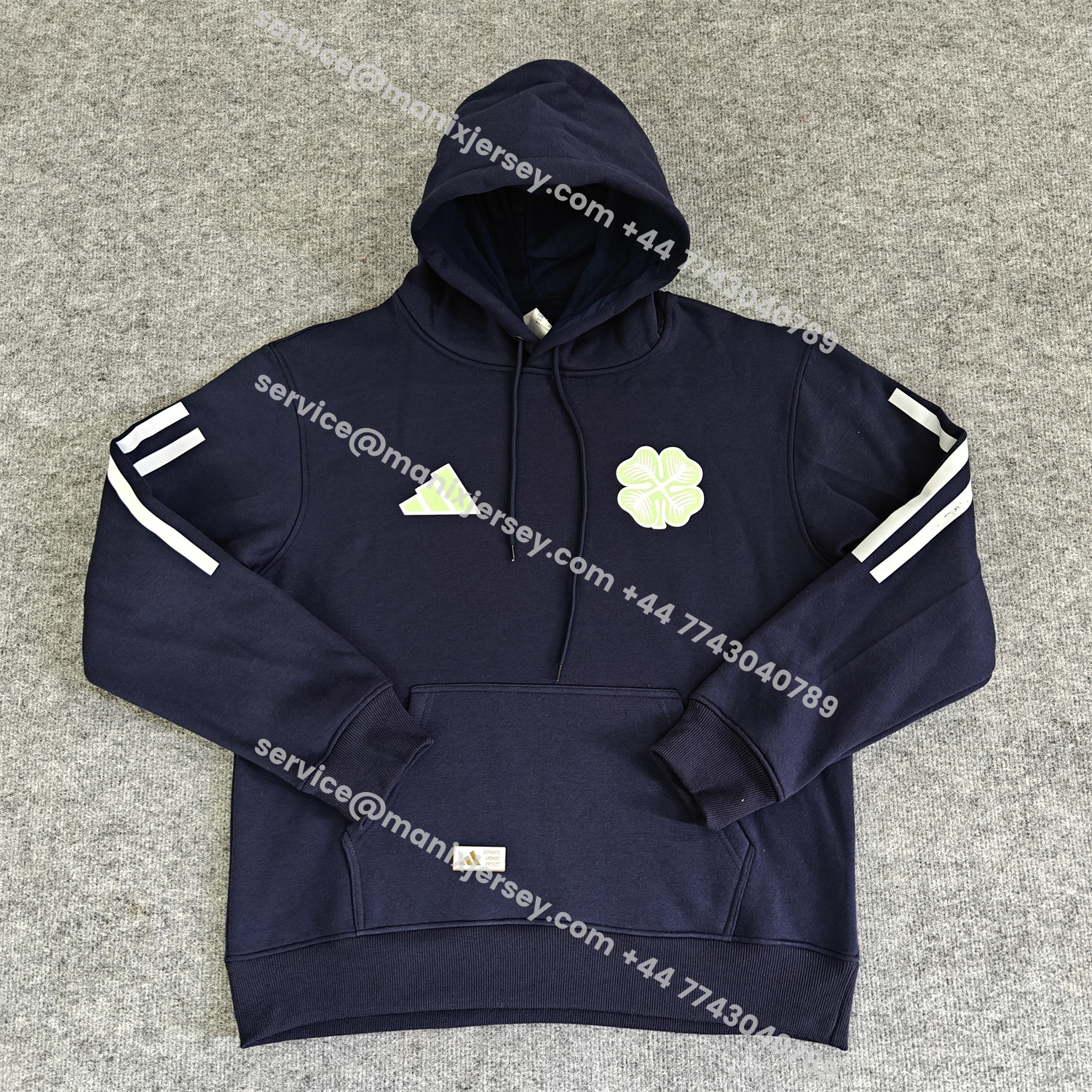 ManixJersey.com | Celtic 25-26 Home Unisex Pullover Hoodie -Customize Name, Number and Patch | Worldwide Shipping