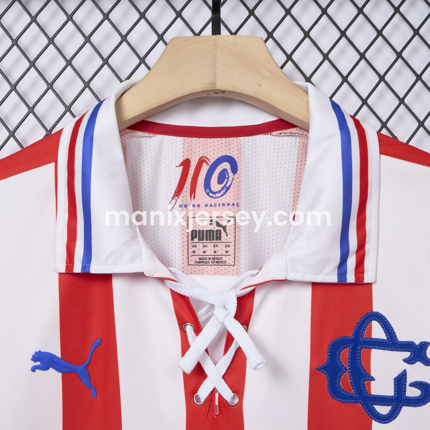 ManixJersey.com | Retro Chivas de Guadalajara 2016-17 110-Years Anniversary Jersey -Customize Name, Number and Patch | Worldwide Shipping
