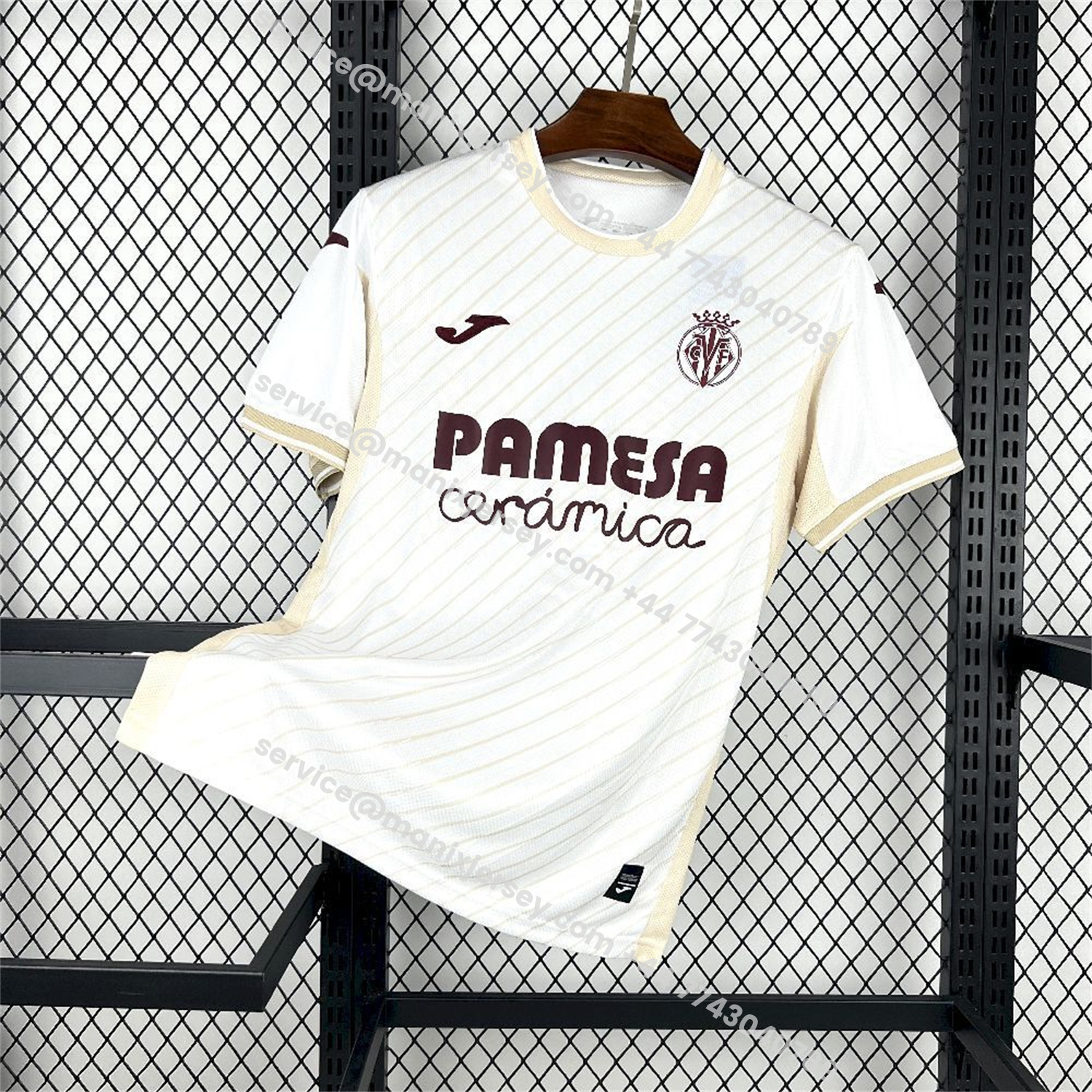 ManixJersey.com | Villarreal 25-26 Away Jersey - Fans Version -Customize Name, Number and Patch | Worldwide Shipping