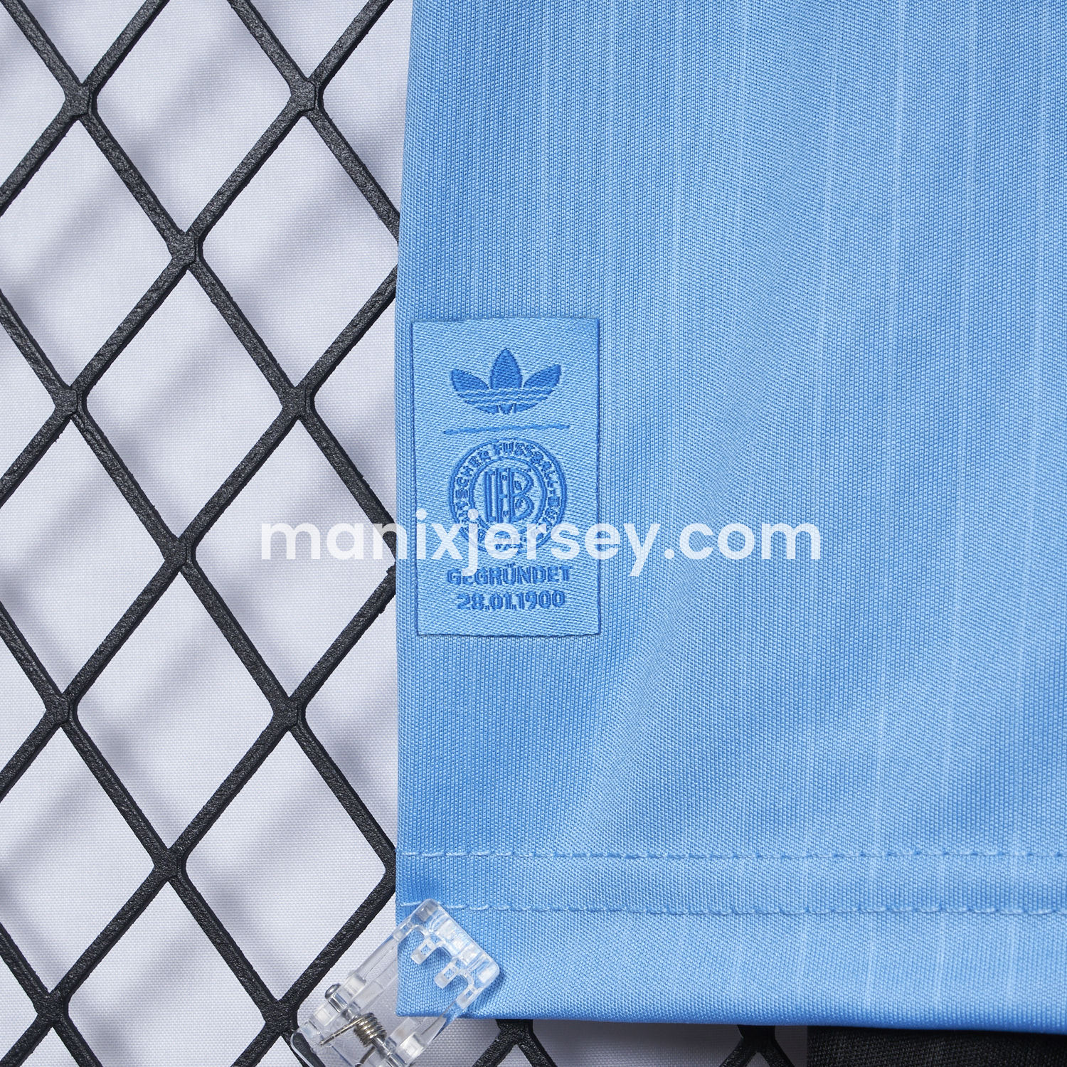 ManixJersey.com | Germany 2025 125-Year Anniversary Blue Goalkeeper Kids Kit -Customize Name, Number and Patch | Worldwide Shipping