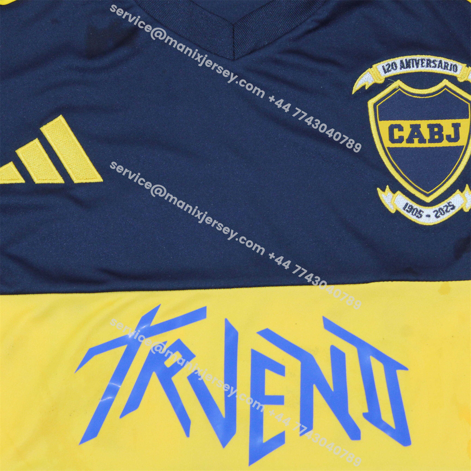 ManixJersey.com | Boca Juniors 25-26 Trueno Special Jersey - Fans Version -Customize Name, Number and Patch | Worldwide Shipping