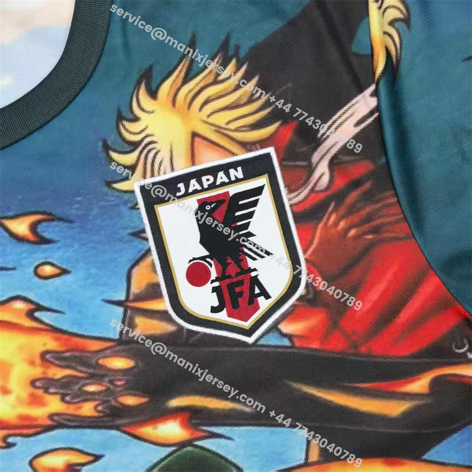 ManixJersey.com | Japan 25-26 Luffy Sauron Fighting Side By Side Special Jersey - Fans Version -Customize Name, Number and Patch | Worldwide Shipping