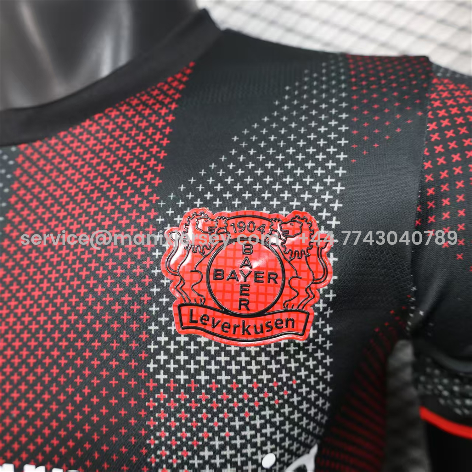 ManixJersey.com | Bayer 04 Leverkusen 25-26 Home Jersey - Player Version -Customize Name, Number and Patch | Worldwide Shipping