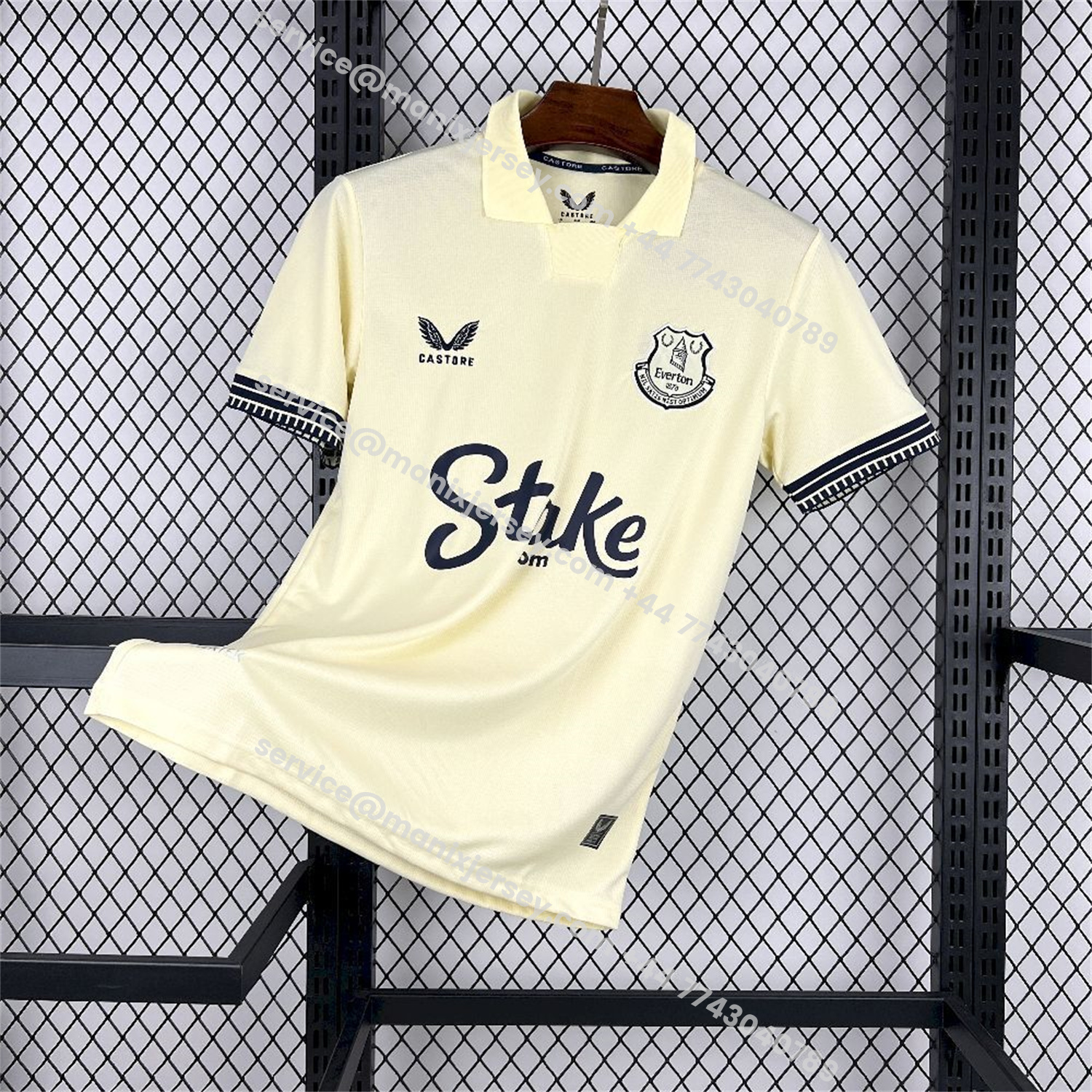 ManixJersey.com | Everton 25-26 Away Jersey - Fans Version -Customize Name, Number and Patch | Worldwide Shipping
