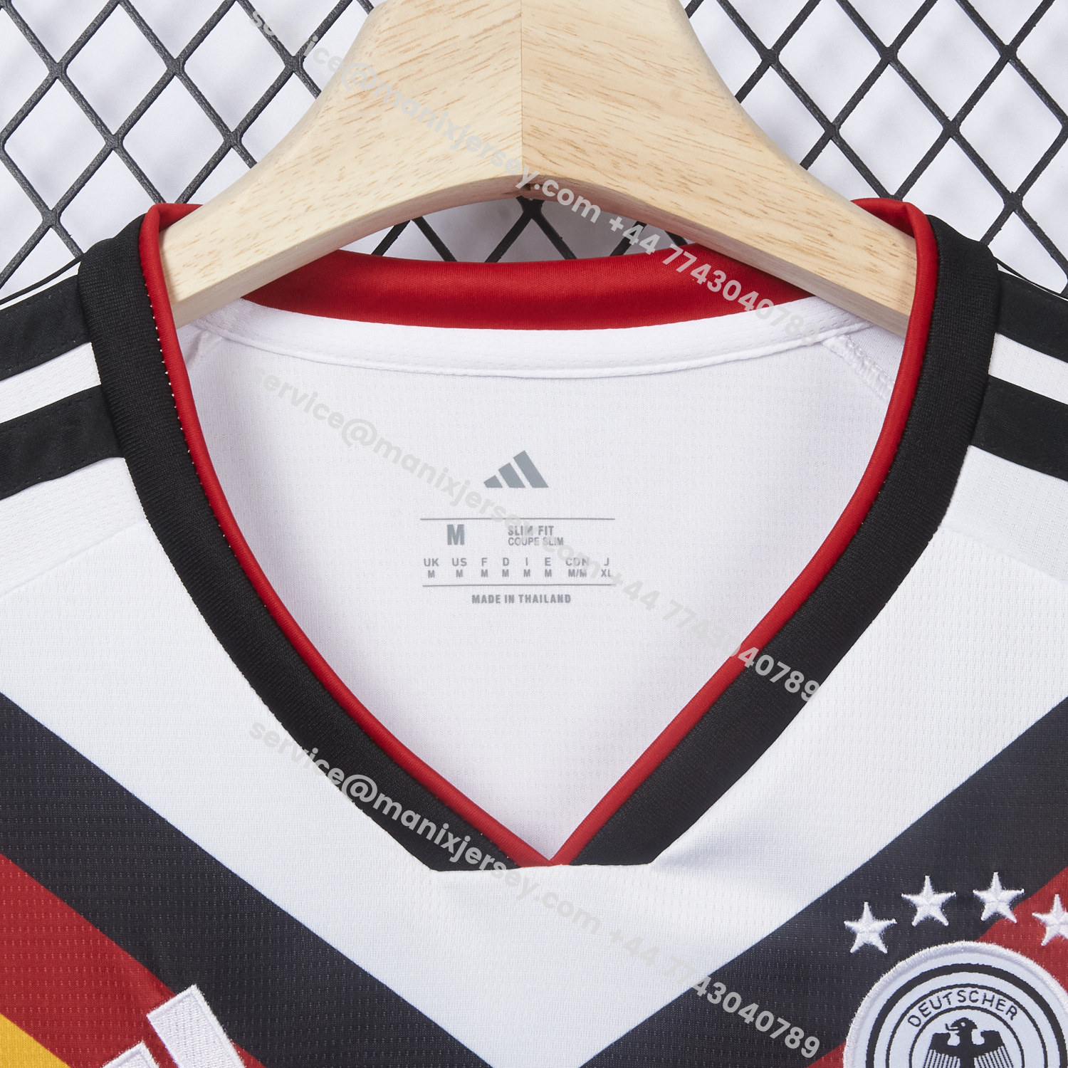 ManixJersey.com | Women's Germany 2026 Home Cropped Jersey -Customize Name, Number and Patch | Worldwide Shipping