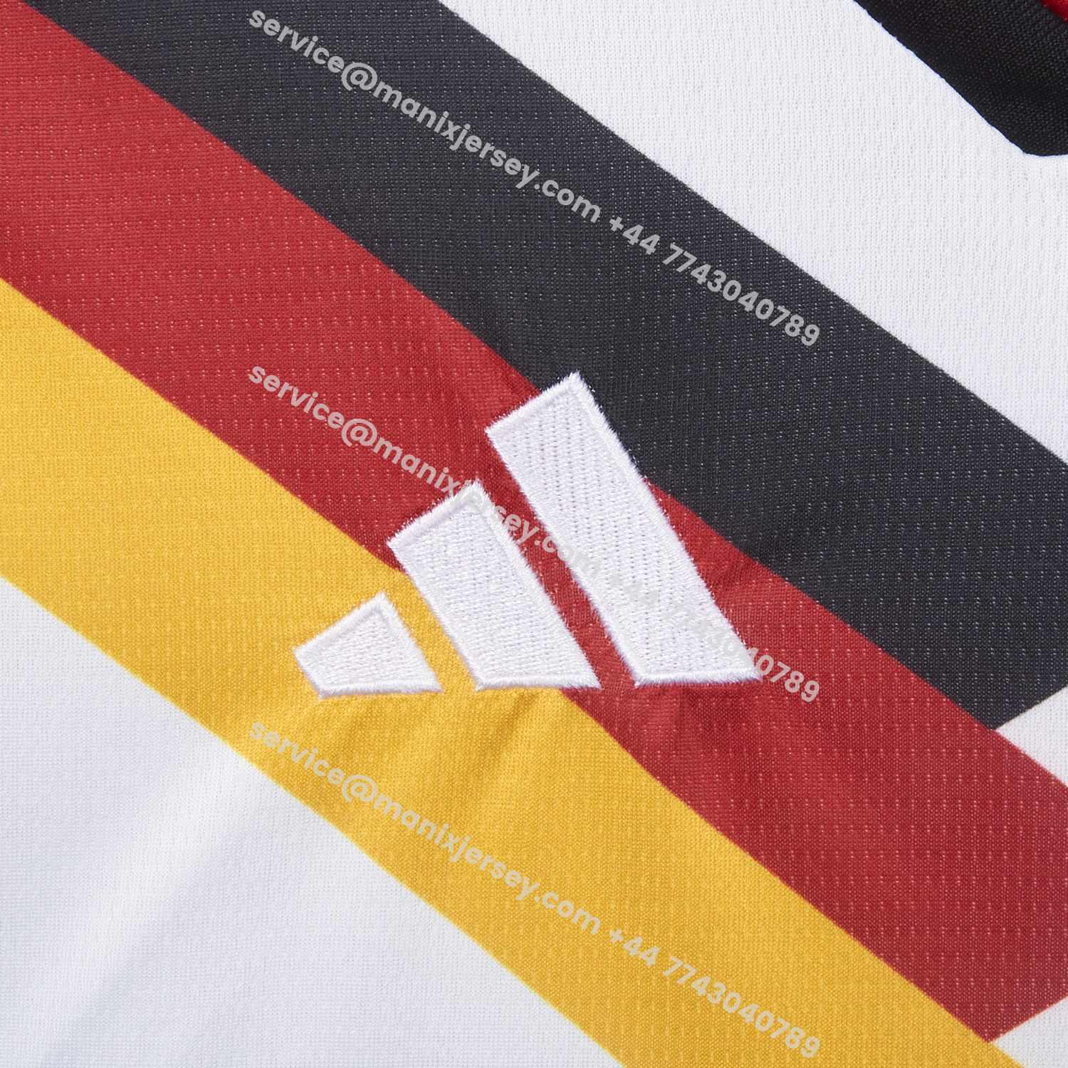ManixJersey.com | Women's Germany 2026 Home Cropped Jersey -Customize Name, Number and Patch | Worldwide Shipping