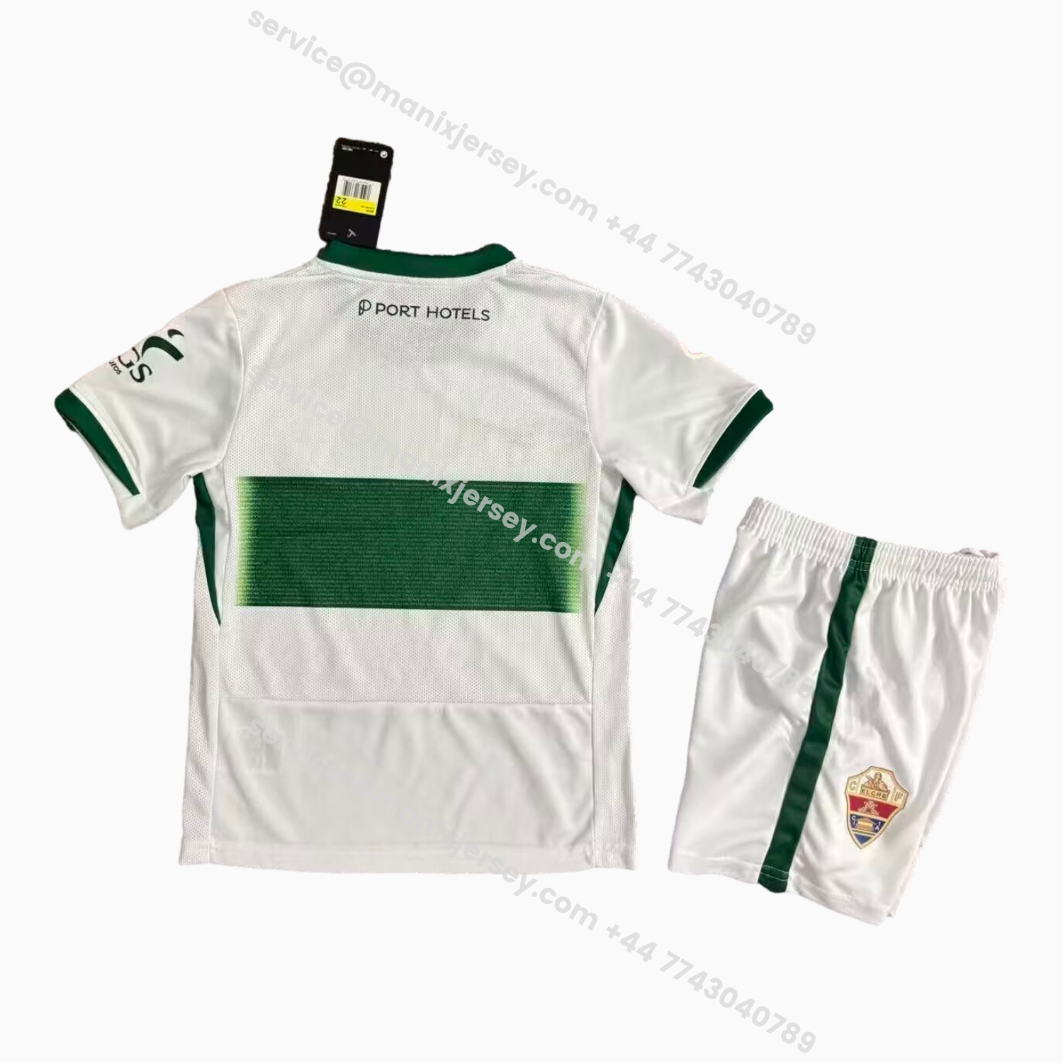 ManixJersey.com | Elche 25-26 Home Kids Kit -Customize Name, Number and Patch | Worldwide Shipping