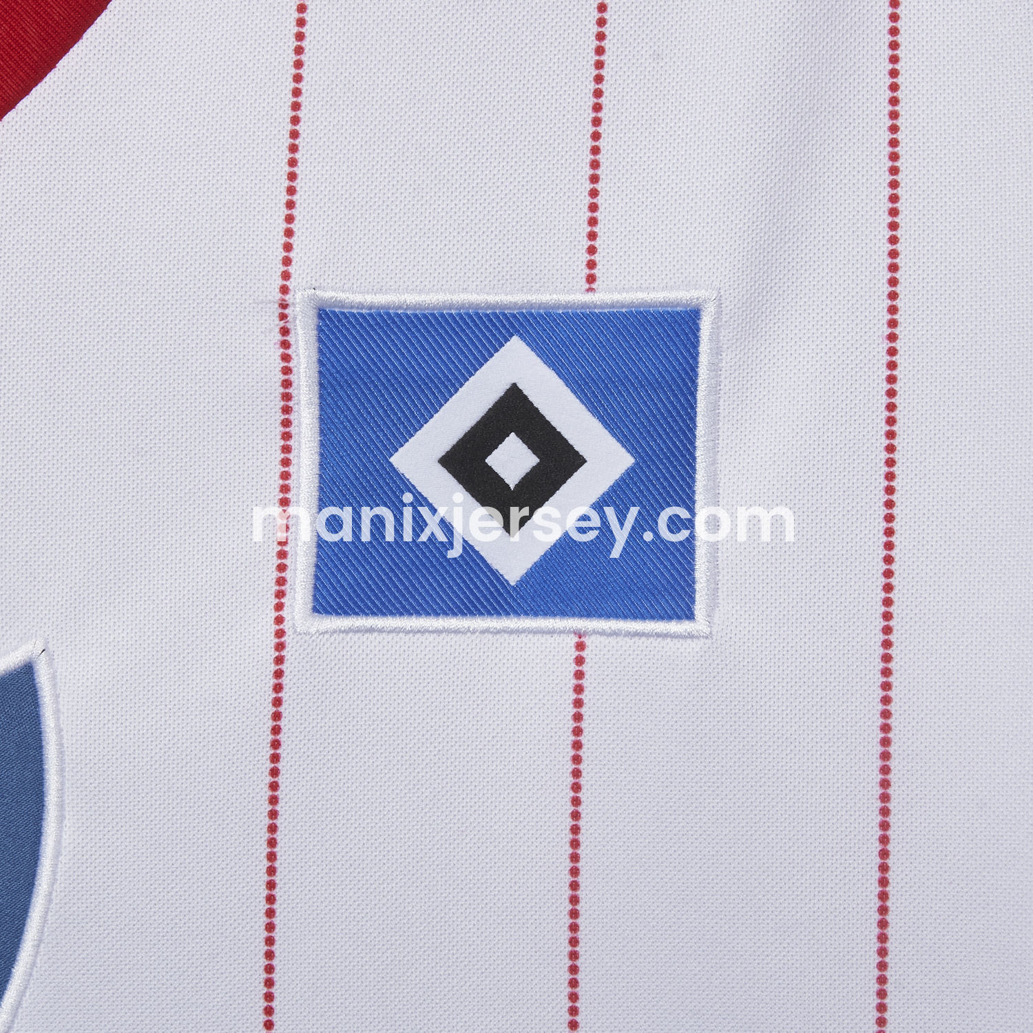 ManixJersey.com | Retro Hamburger SV 83-84 Home Jersey -Customize Name, Number and Patch | Worldwide Shipping