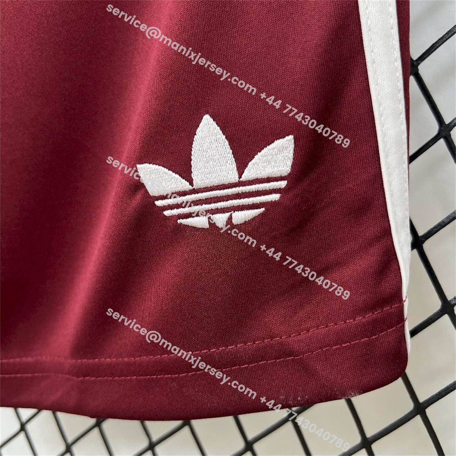 ManixJersey.com | Arsenal 25-26 Third Red Shorts - Fans Version -Customize Name, Number and Patch | Worldwide Shipping
