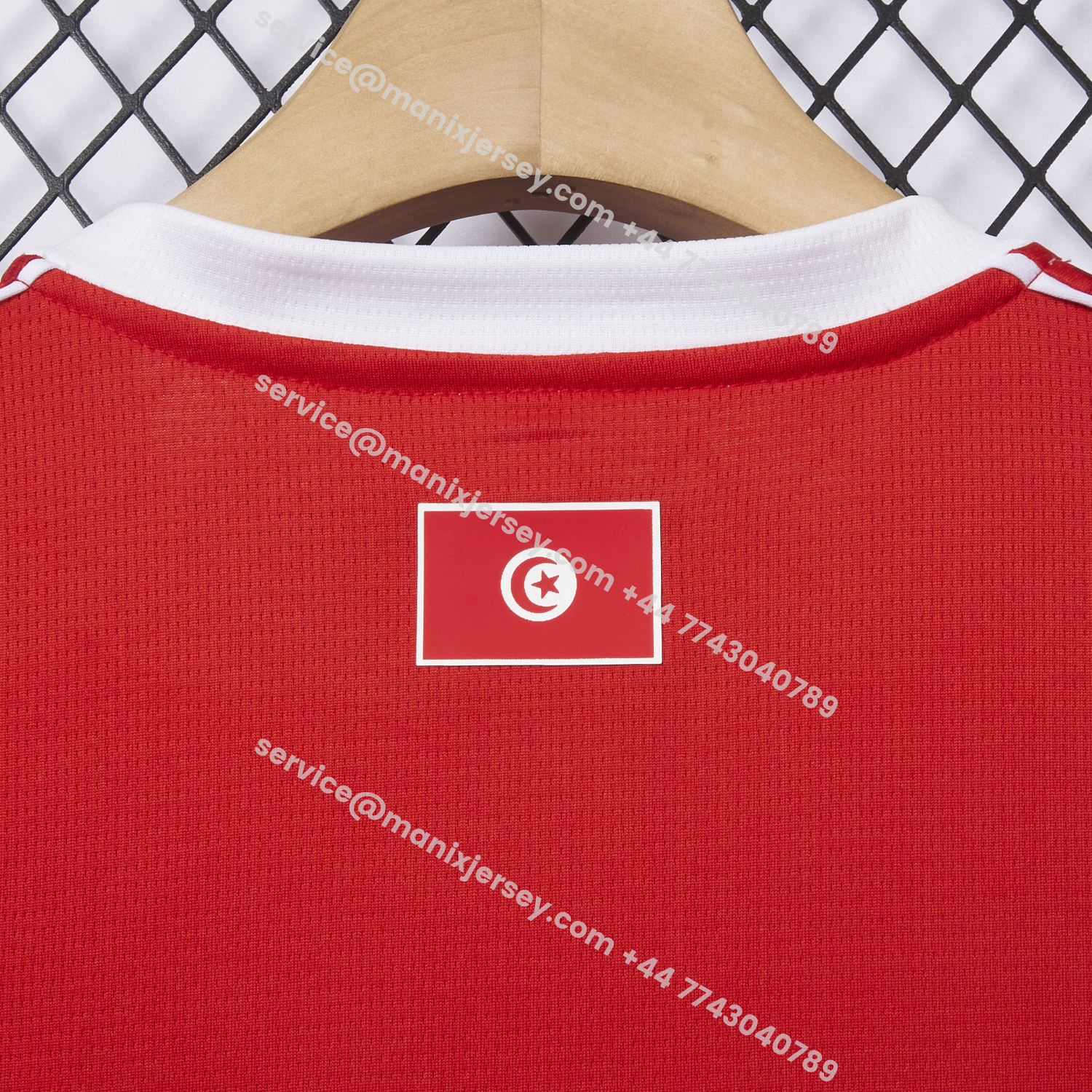 ManixJersey.com | Tunisia 2026 Home Red Jersey - Fans Version -Customize Name, Number and Patch | Worldwide Shipping