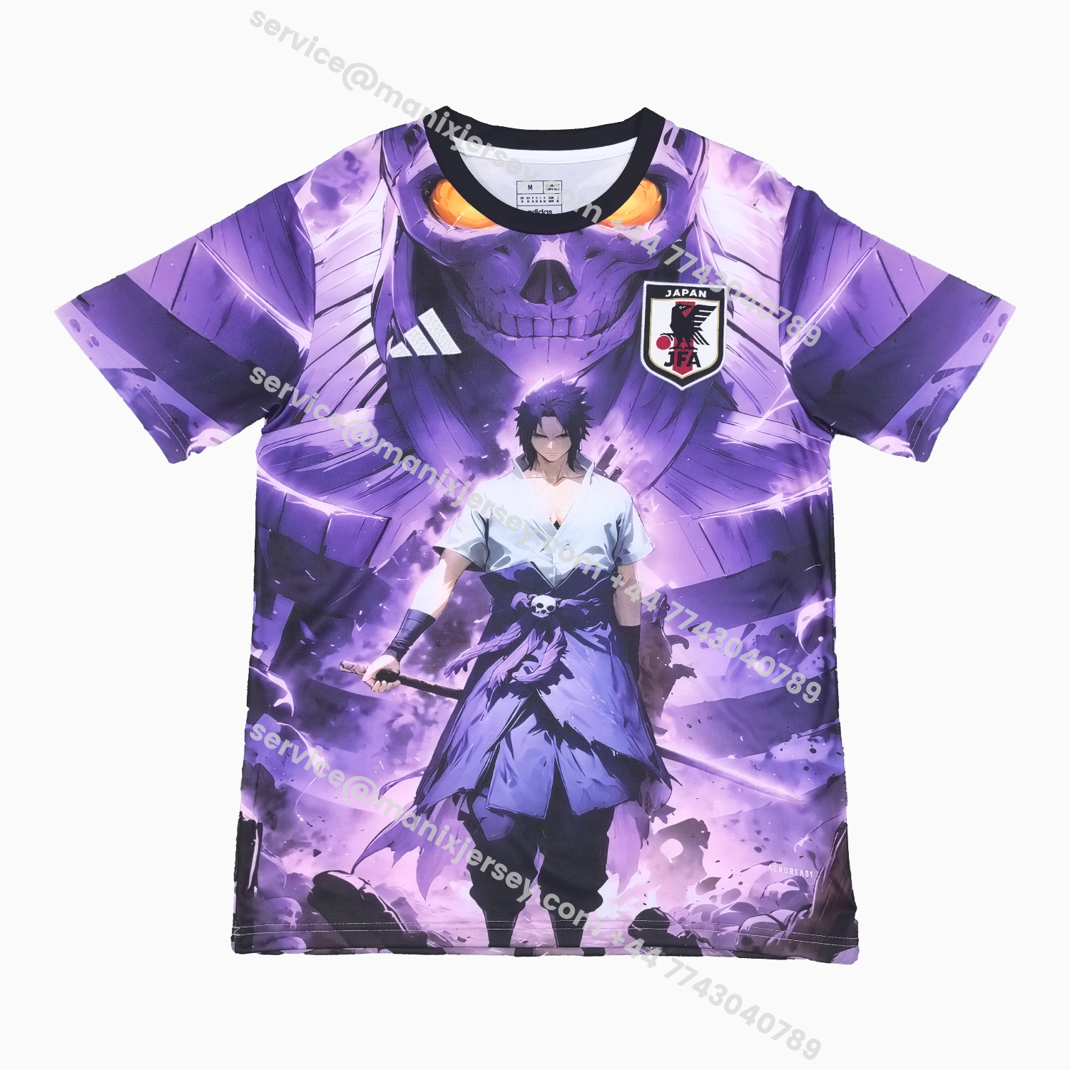 ManixJersey.com | Japan 25-26 Sasuke Susanoo Purple Jersey - Fans Version -Customize Name, Number and Patch | Worldwide Shipping