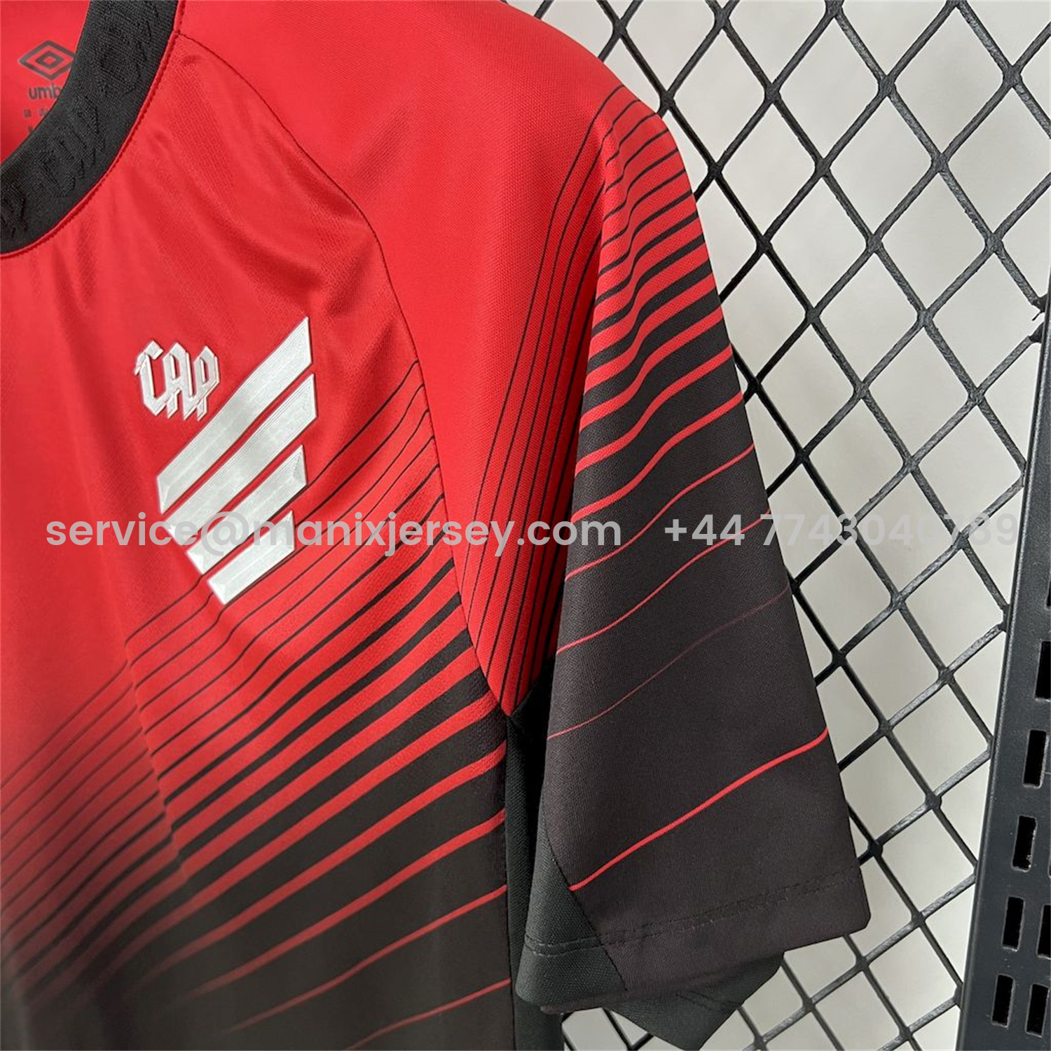 ManixJersey.com | Athletico Paranaense 25-26 Home Jersey - Fans Version -Customize Name, Number and Patch | Worldwide Shipping