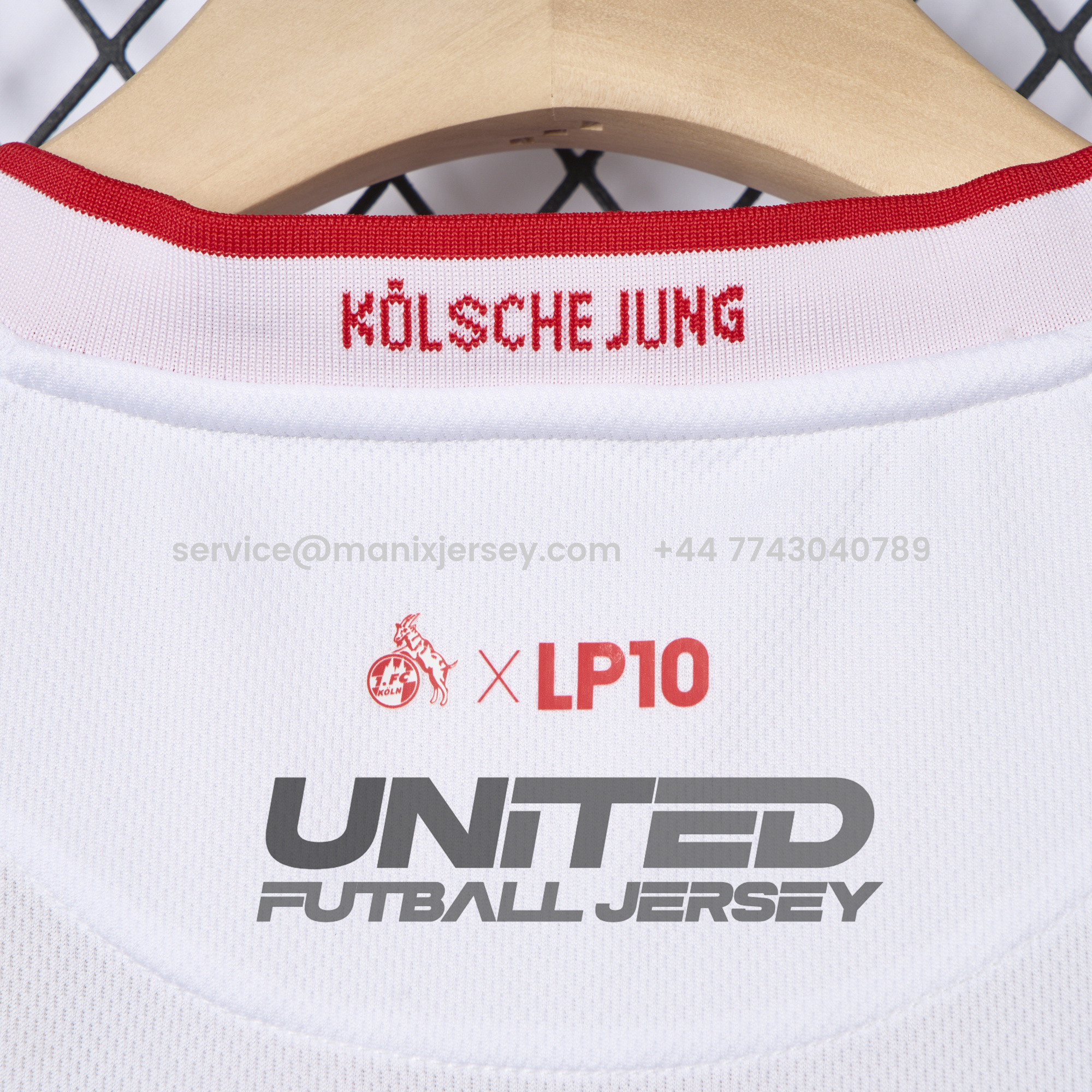 ManixJersey.com | K-O-L-N 24-25 Podolski Special Edition Jersey - Fans Version -Customize Name, Number and Patch | Worldwide Shipping