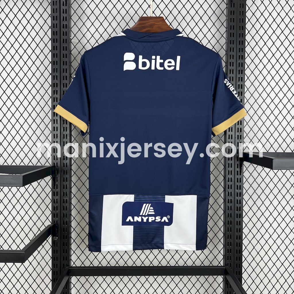 ManixJersey.com | Alianza Lima 25-26 Home Jersey - Fans Version -Customize Name, Number and Patch | Worldwide Shipping