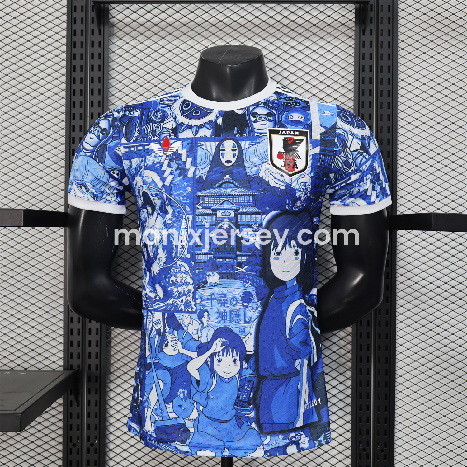 ManixJersey.com | Japan 25-26 Spirited Away Blue Special Edition Jersey - Player Version -Customize Name, Number and Patch | Worldwide Shipping