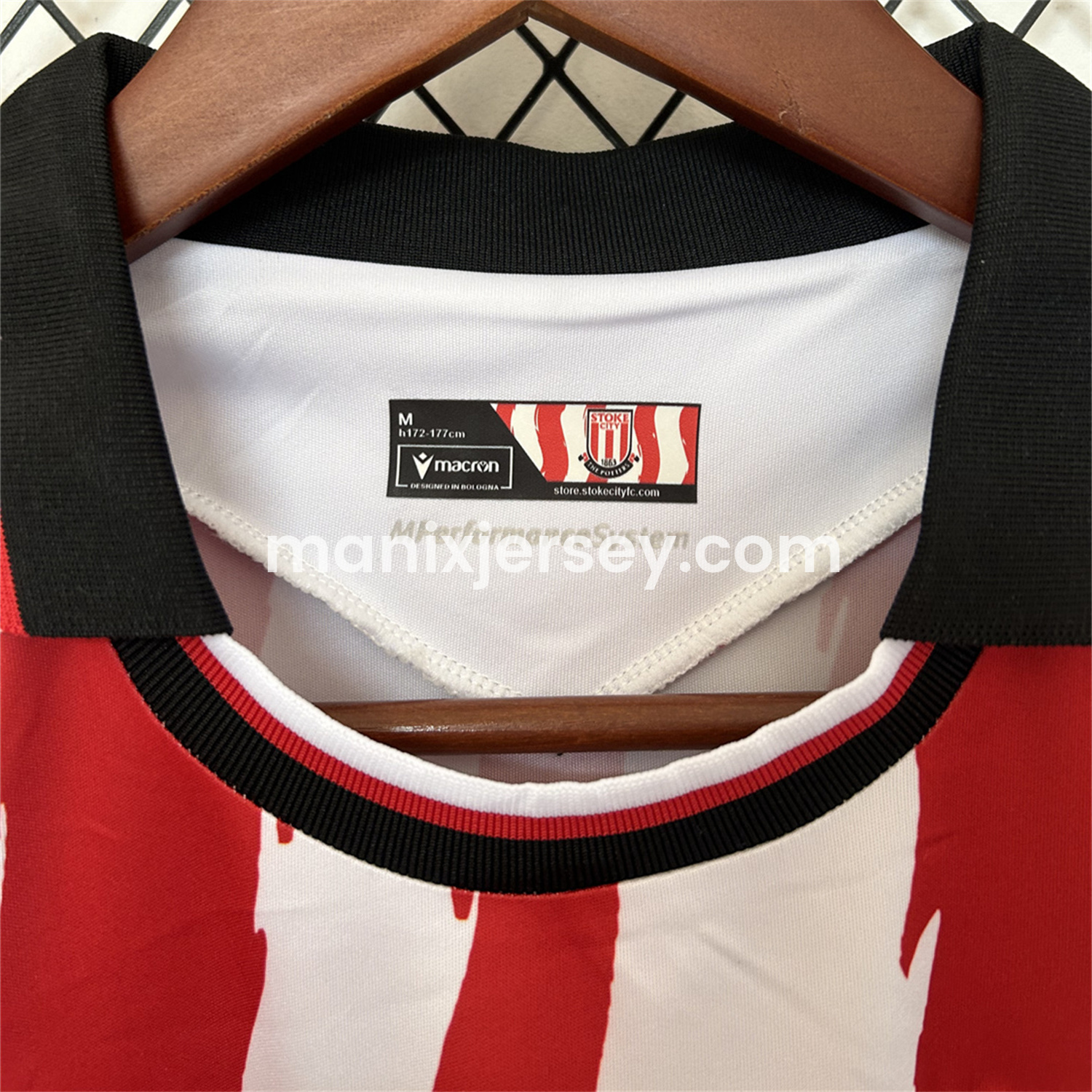 ManixJersey.com | Stoke City 25-26 Home Jersey - Fans Version -Customize Name, Number and Patch | Worldwide Shipping