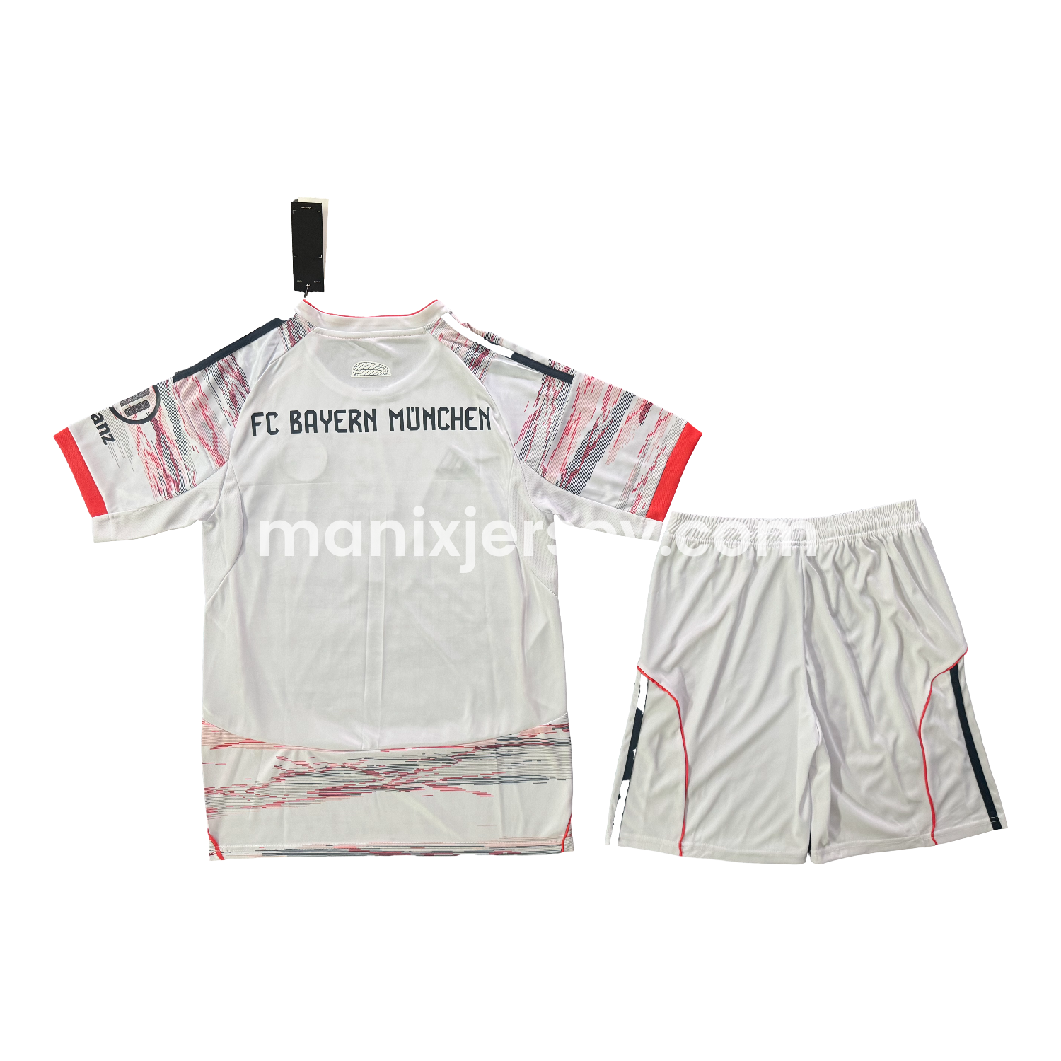 ManixJersey.com | Bayern Munich 25-26 Away Men's Adult Jersey Set - Fans Version -Customize Name, Number and Patch | Worldwide Shipping