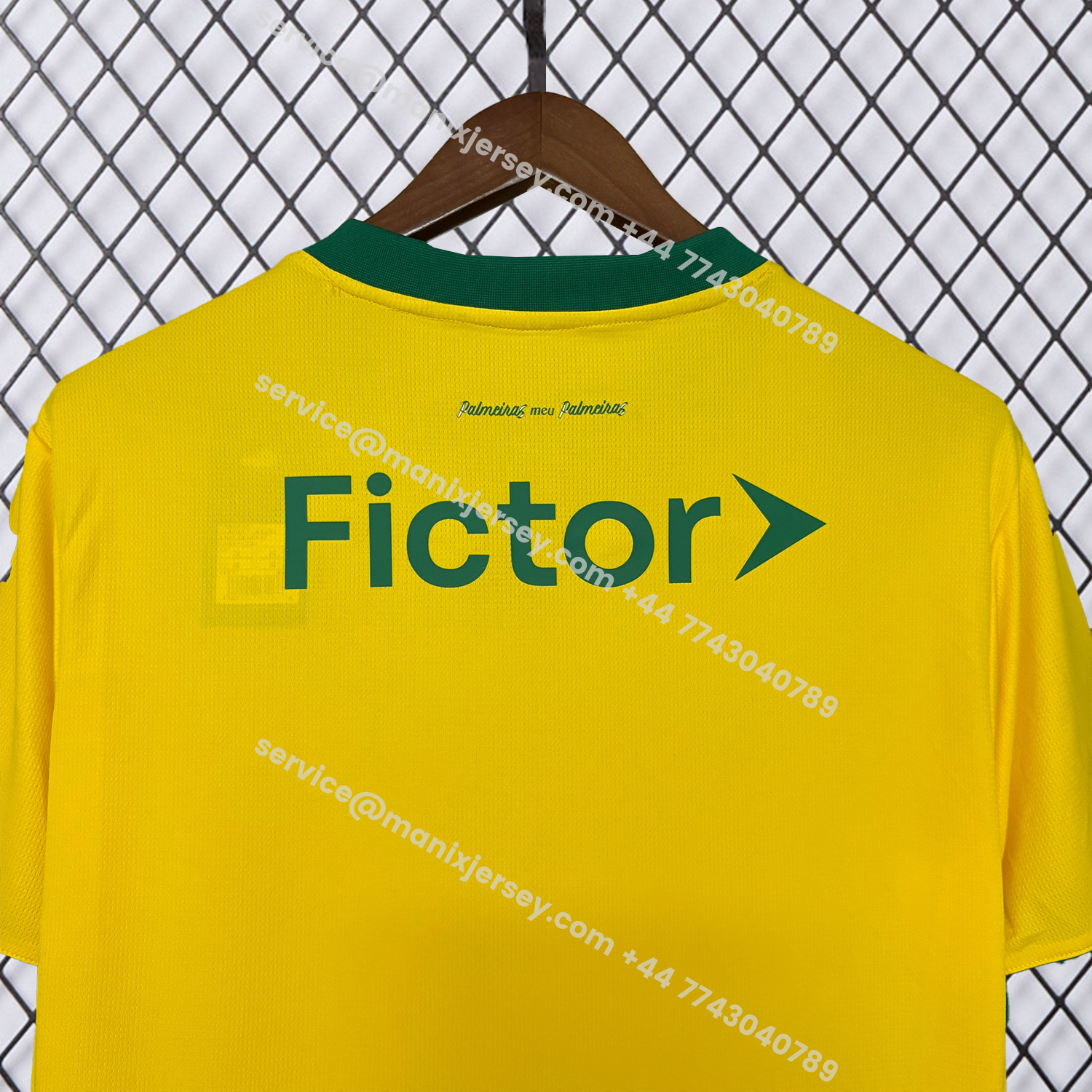 ManixJersey.com | Palmeiras 25-26 Third Yellow Jersey - Fans Version -Customize Name, Number and Patch | Worldwide Shipping