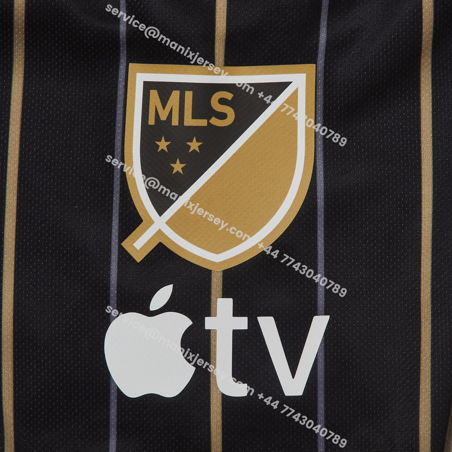 ManixJersey.com | Los Angeles FC 25-26 Home Black Jersey - Fans Version -Customize Name, Number and Patch | Worldwide Shipping