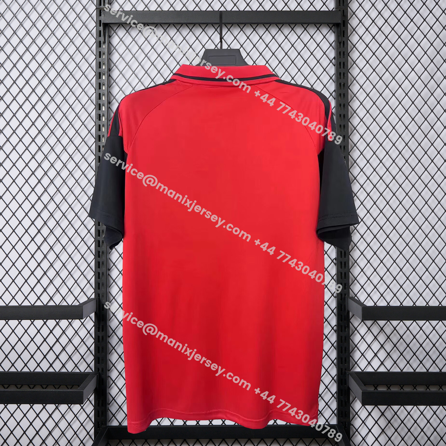 ManixJersey.com | Colo Colo 25-26 Red Special Polo Jersey - Fans Version -Customize Name, Number and Patch | Worldwide Shipping