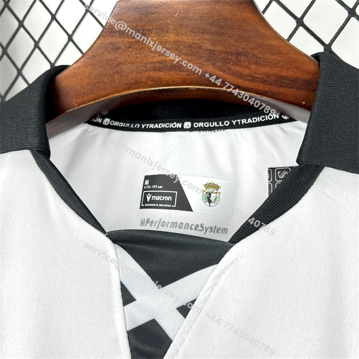 ManixJersey.com | Burgos 25-26 Home Jersey - Fans Version -Customize Name, Number and Patch | Worldwide Shipping